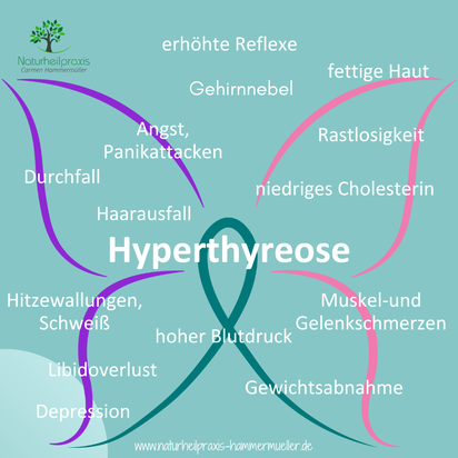 Hyperthyreose Symptome Naturheilpraxis Carmen Hammermüller