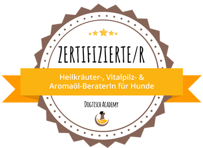 Zertifizierter Berater für Heilkräuter, Vitalpilze und Aromaöle Hunde