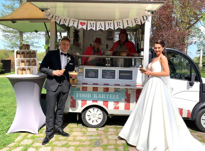Foodtruck Catering für Hochzeiten und freie Trauungen in Beelitz – Andrea & Locke