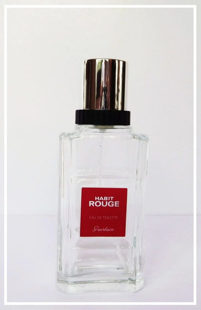 GUERLAIN - HABIT ROUGE, EAU DE TOILETTE POUR HOMME - 50 ML : MODIFICATION DE L'ETIQUETTE, ELLE NE COMPORTE PLUS DE LISERES DORES