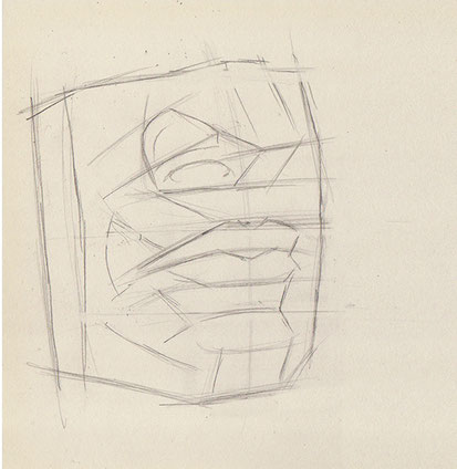 Vi Lezione Chiaroscuro In Negativo La Testa Ii Randi Arte Pittura E Dintorni