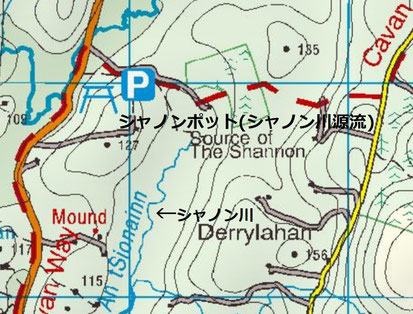 アイルランド シャノン川 シャノン シャノンポット 源流