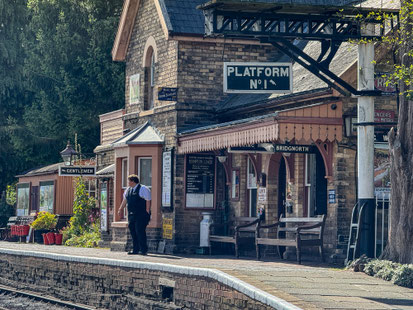 Finish on SWR station, Hampton Loade