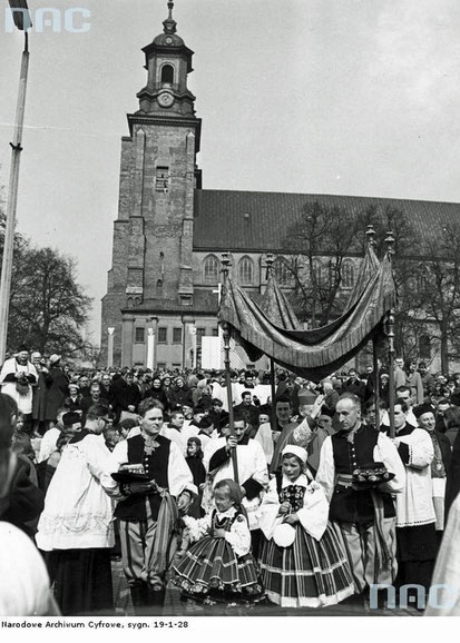 Заходи з нагоди Мілленіуму 16 квітня 1966 р. в Польщі