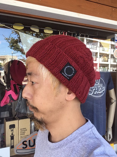 Merino Knit Cap - SKY newtype shop Merino Knit Cap - SKY newtype shop