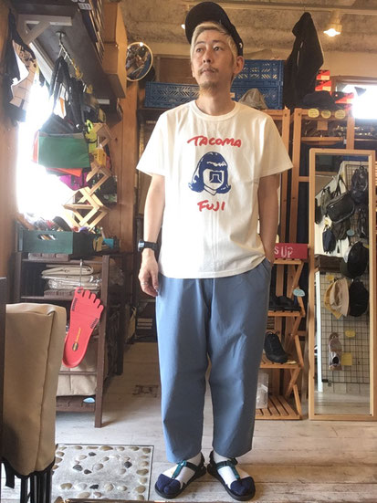 ※172㎝63㎏体型でサイズ「M」着用（White）