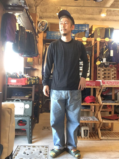 Light Merino Long Sleeve T-Shirt - SKY newtype shop Light Merino Long Sleeve T-Shirt - SKY newtype shop