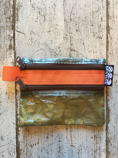 Olive Cuben×Orange Zip