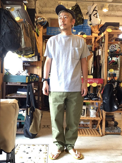 ※172㎝62㎏体型でサイズ「M」着用（Khaki）