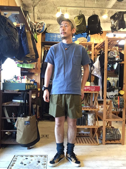 ※172㎝62㎏体型でサイズ「M」着用（NEW OLIVE）