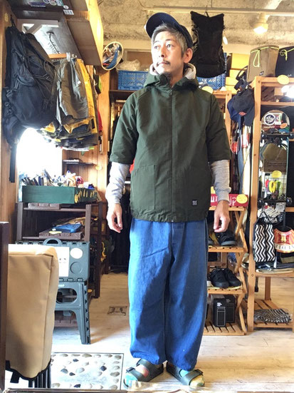 HALF JACKET - SKY newtype shop