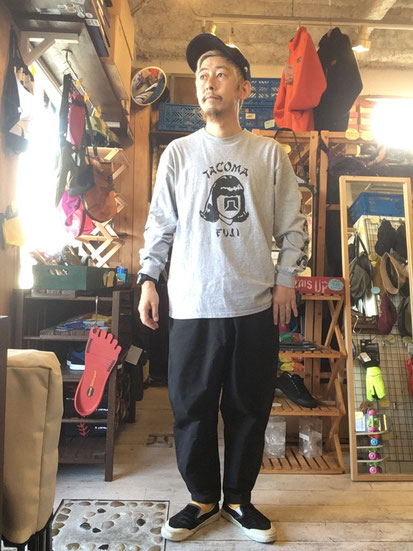 MONK PANTS-WC - SKY newtype shop