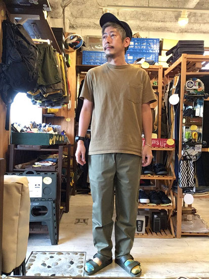 ※172㎝63㎏体型でサイズ「M」着用（Ripstop Khaki）