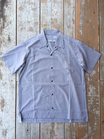 Bamboo Short Sleeve Shirt - SKY newtype shop Bamboo Short Sleeve Shirt - SKY newtype shop