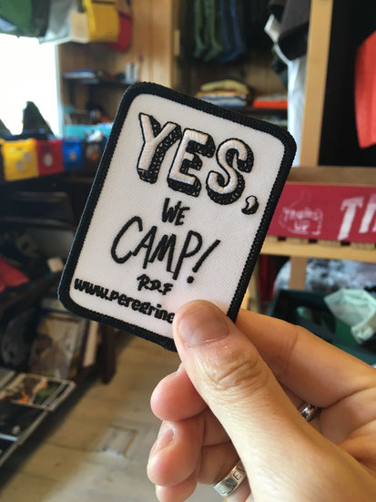 Peregrine Furniture（ペレグリンファニチャー） Yes We Camp ! Wappen by Ryuji Kamiyama　￥648（税込）