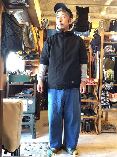 HALF JACKET - SKY newtype shop HALF JACKET - SKY newtype shop