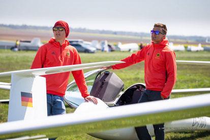 Christoph mit Sportsoldat-Kollege Wilhelm Alexander Klomp (Foto: Pribina Cup)