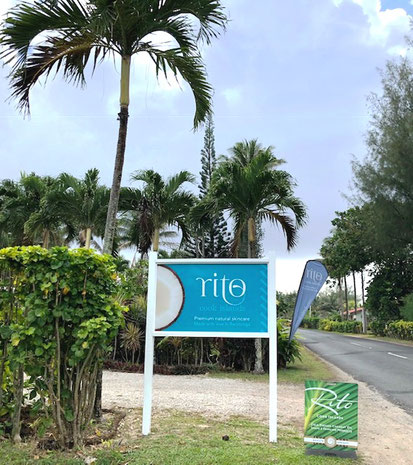 Rito Cook Islands frontage, Tamanu oil, Tamanu oil Rarotonga, made in Rarotonga