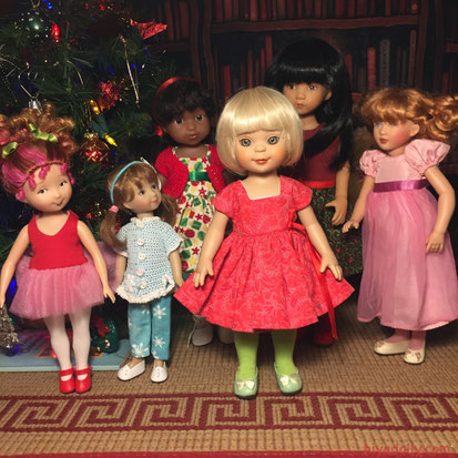 Dolltown Little Girls Christmas 2019