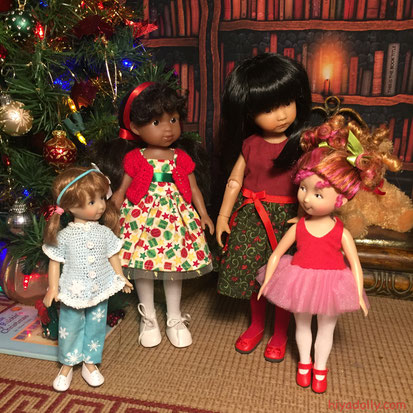 Dolltown Little Girls Christmas 2019