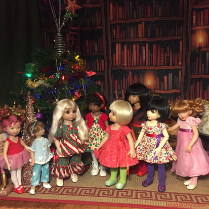 Dolltown Little Girls Christmas 2019