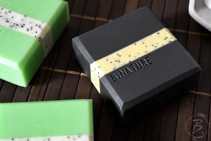 B.nature I Handmade Poppy Seed Soap