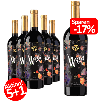 6-er Weinpaket Budureasca Sign Wild 2022 | 5 +1 GRATISAKTION