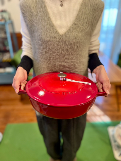 初めてのstaub ブレイザー28cm! - 暮らしに彩りを. . . オーダーメイド