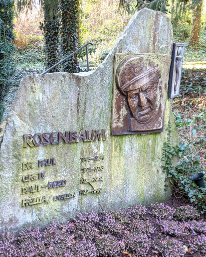 Grab Dr. Paul Rosenbaum auf dem Friedhof Oststraße