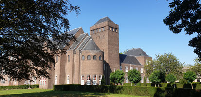 Oud Karmelieten klooster in Oldenzaal, dat nu dienst doet als lyceum