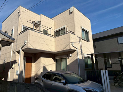 〈施工前の外観〉