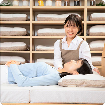 西川オーダーメイドピロー - 近鉄百貨店和歌山店5階 寝装品売り場（西万）