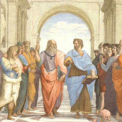 School of Athens. By Raphael Sanzio