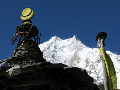 Manaslu Expedition, Manaslu Besteigung