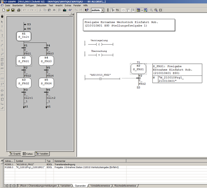 Siemens Step7 Graph Schrittketten Programmierung