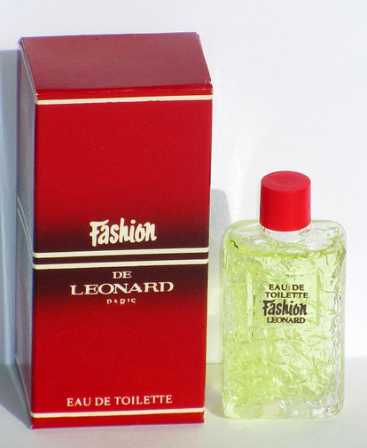 FASHION - EAU DE TOILETTE POUR HOMME - MINIATURE AVEC BOUCHON ROUGE PLASTIQUE