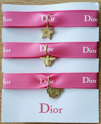 2018 - DIOR : BRACELETS AVEC PAMPILLES
