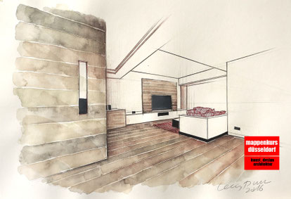 Mappenkurs Architektur Innenarchitektur Architekturstudium