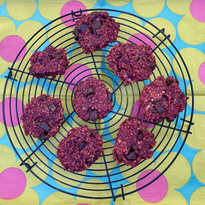 ...zum Beispiel: vegane Rote Hafer-Kraft-Cookies!