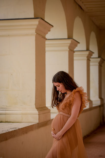 Mathilde Meunier photographe à Ancenis, photo de grossesse.