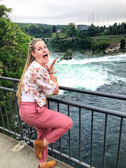 Hochwasser auch am Rheinfall?!