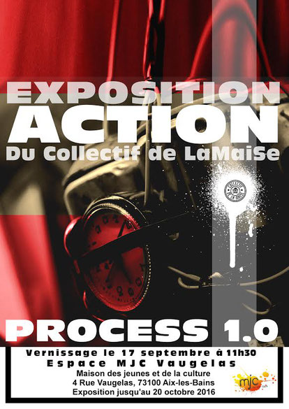 ACTION - Antoine Barsé - exposition aix les bains - Process 1.0 - Espace Vaugelas - Collectif de La Maise - lamaise - Art Graffiti