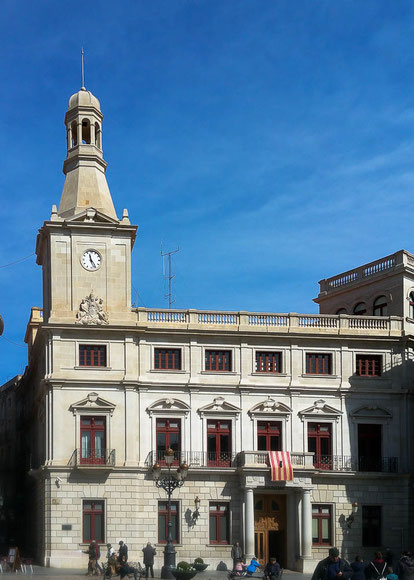 Das Rathaus von Reus.