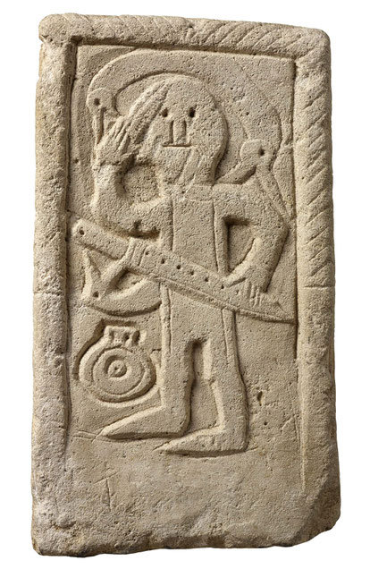 Fränkische Grabstele von Niederdollendorf
