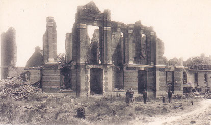 Mairie détruite