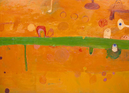 1991 Painting of Lovers
