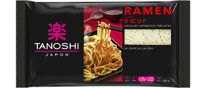 Nouilles japonaises Ramen bœuf TANOSHI
