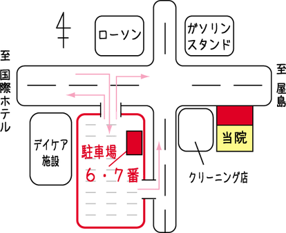 第２駐車場案内図