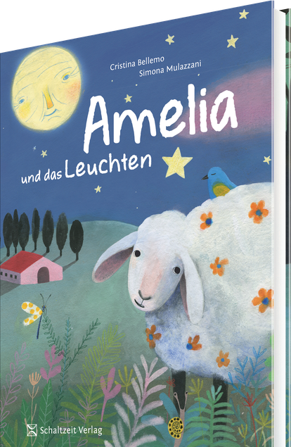 Cover des Bilderbuchs Amelia und das Leuchten für Kinder ab 4 Jahren