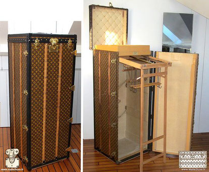  How to recognize a Louis Vuitton wardrobe trunk?